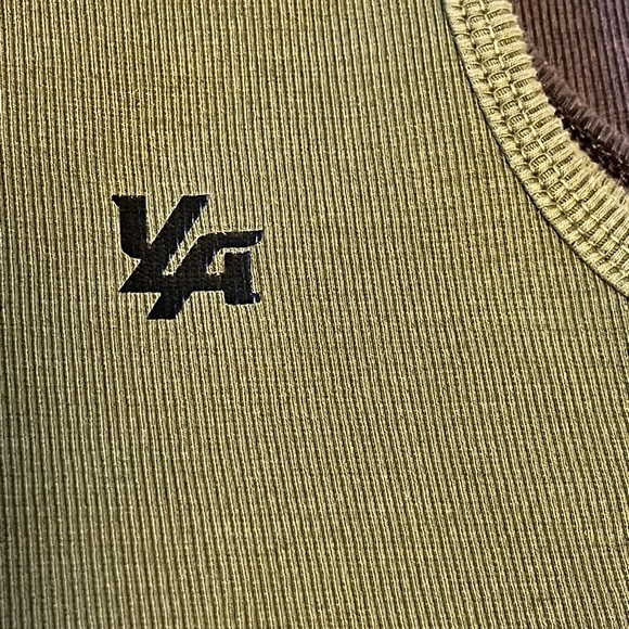 YoungLA Olive Green & Faded Purple Tank Tops - Picture 8 of 9